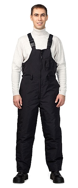 WINTER men's heat-insulated bib overall