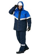 TROYKA-LEADER men's heat-insulated three-piece work suit