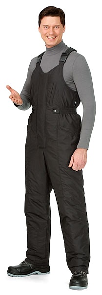 SIBERIA men's heat-insulated bib overall