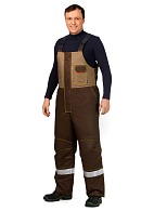 BAVARIA men's heat-insulated bib overall