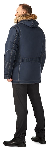 CAPTAIN men's heat-insulated jacket (dark blue)