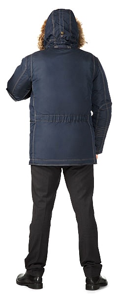 CAPTAIN men's heat-insulated jacket (dark blue)