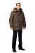 CAPTAIN men's heat-insulated jacket (brown)