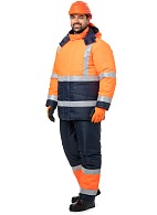 SIGMA high visibility heat-insulated work suit