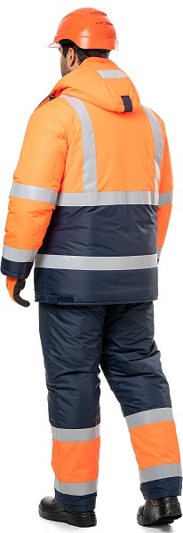 SIGMA high visibility heat-insulated work suit