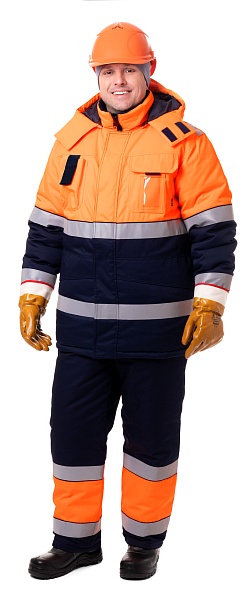 MAGISTRAL men's high visibility insulated work suit