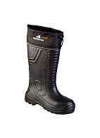 &quot;NORDMAN SAFETY&quot; insulated fold down collar men's knee-high boots