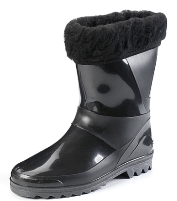 Men's insulated PVC boots