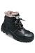 NEOGARD ladies fur-lined high ankle leather boots