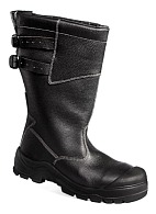 NEOGARD fur-lined leather high leg boots (sole – polyurethane + nitrile rubber)