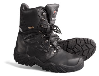 insulated leather boots