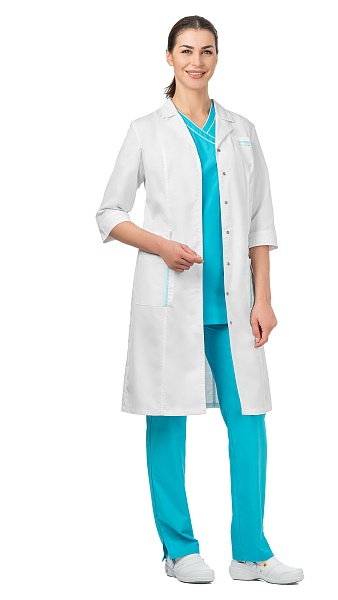 BIANCA-2 ladies medical lab coat