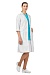 BIANCA-2 ladies medical lab coat