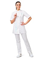 BIANCA-2 ladies medical jacket