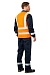 GABARIT-4 high visibility vest, fluorescent orange