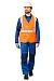 ECONOM high visibility vest, fluorescent orange