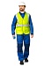 ECONOM high visibility vest, fluorescent yellow