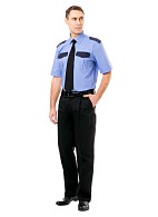 SECURITY men's short sleeve shirt