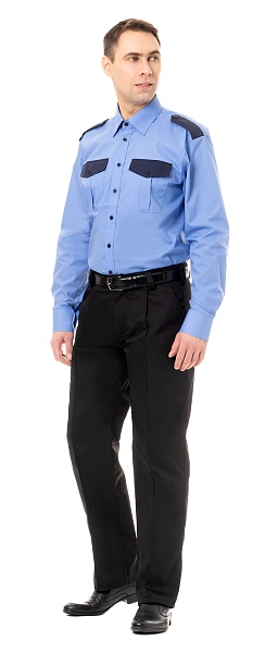 SECURITY men's long sleeve shirt