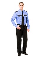 SECURITY men's long sleeve shirt