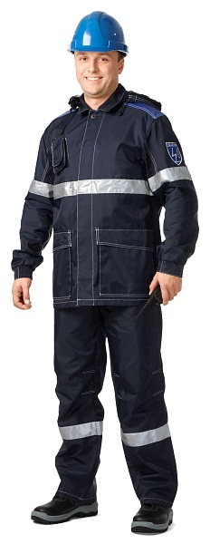 OILSTAT men's  antistatic work suit for oilfield workers