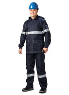 OILSTAT men's  antistatic work suit for oilfield workers