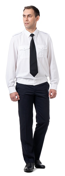 Long sleeve shirt, white