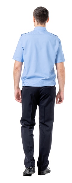 Short sleeve shirt, blue