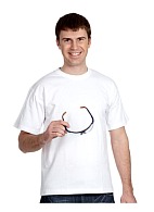 T-shirt, white