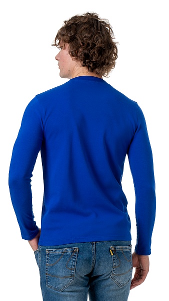 Long sleeve shirt, cornflower blue