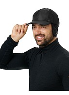 Insulated baseball cap (black)