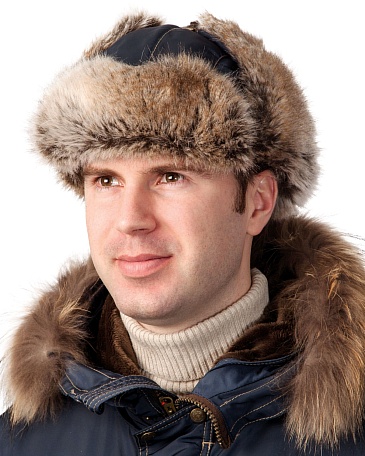 CAPTAIN faux fur trapper hat