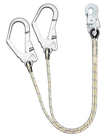 LAS212 (LAS212) two-leg capronic lanyard