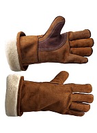 POLAR GUARD split edge heat-insulated gauntlets