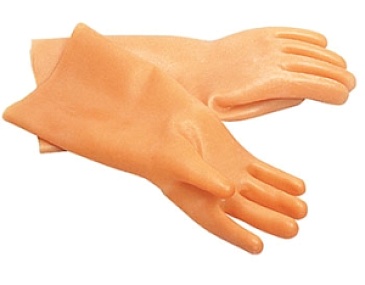 Dielectric latex gloves (non-conductive)