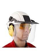 MultiVisor V4Dacetate lens for use with helmets