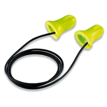 HI-COM UVEX (2112101) corded earplugs in individual package
