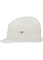 SUPER BOSS UVEX safety helmet with textile harness (9750) white