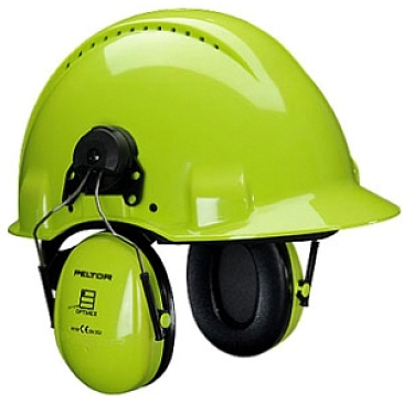 OPTIME™ I earmuffs Hi-Vis with helmet attachments (H510P3E-469-GB)