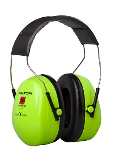 OPTIMEв„ў II earmuffs Hi-Vis with standard headband (H520A-472-GB)
