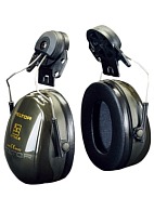 Optime II earmuffs with helmet attachments  (H520P3E-410-GQ)