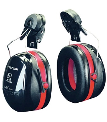 OPTIME™ III earmuffs with helmet attachments (H540P3E-413-SV)