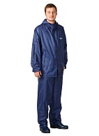 POSEIDON PVC coated work suit dark-blue