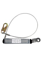 CT-21a metal rope lanyard with shock absorber