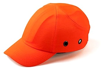 EP HI-VIZ fluorescent-orange bump cap (57308)