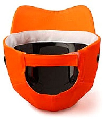 EP HI-VIZ fluorescent-orange bump cap (57308)