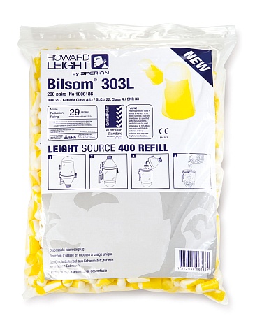 BILSOM 303 LARGE (1006186) earplugs for LS-400 dispenser