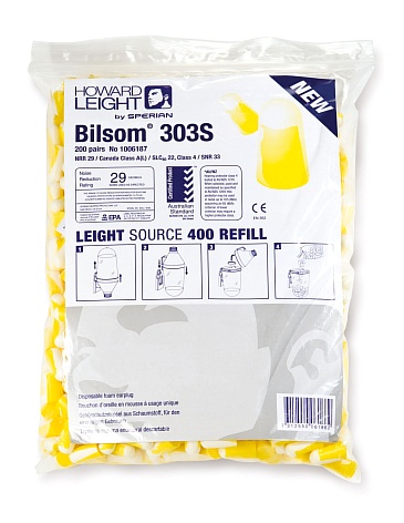 BILSOM 303 SMALL (1006187) earplugs for LS-400 dispenser