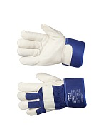 NAVY warm combines gloves with pigskin