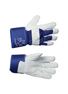 NAVY composite thermal gloves with split cattle (8.723)
